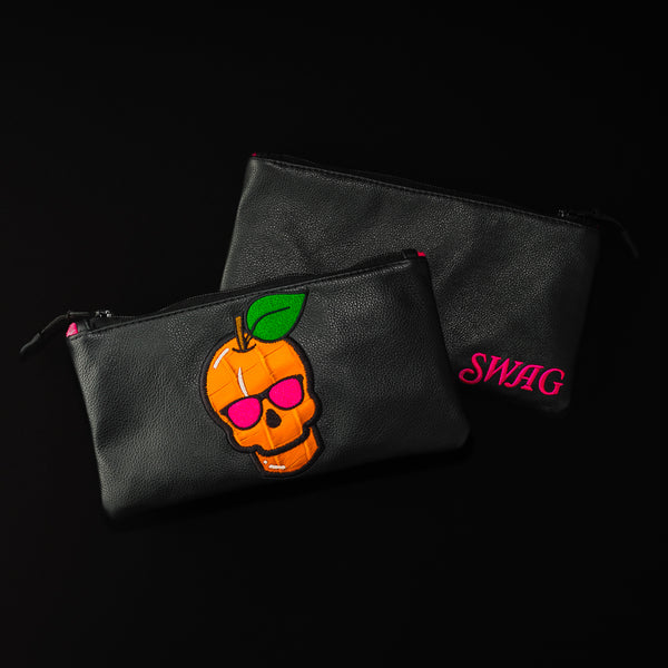 REAL DEAL PEACH VALUABLES POUCH