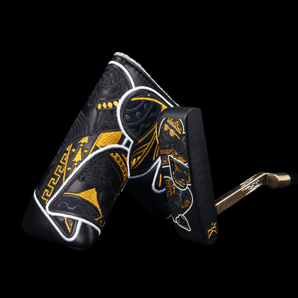 KING OF HEARTS HANDSOME ONE LONG NECK BLACK PUTTER