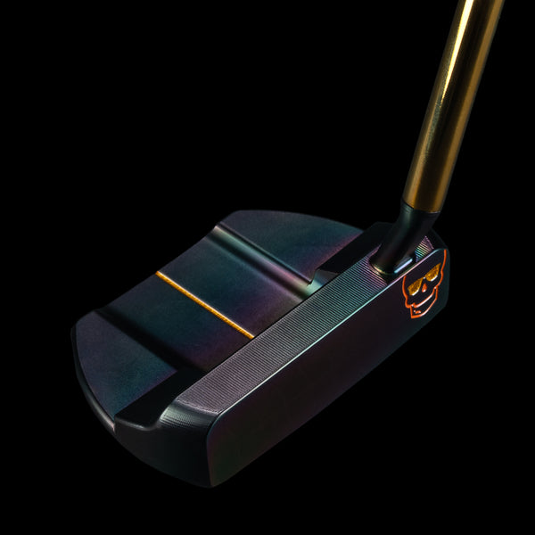 STACKED SKULLS RAINBOW PVD BOSS PUTTER