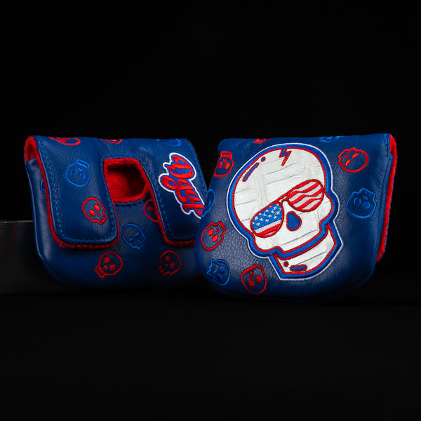 REAL DEAL BLUE AMERICANA SKULL SMALL CENTER SHAFT