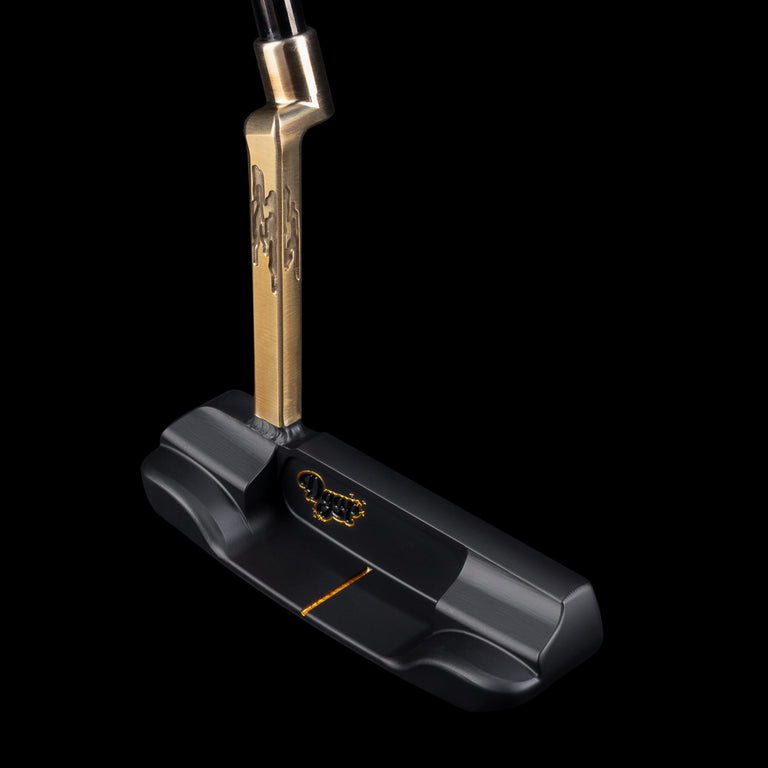 KING OF HEARTS HANDSOME ONE LONG NECK BLACK PUTTER