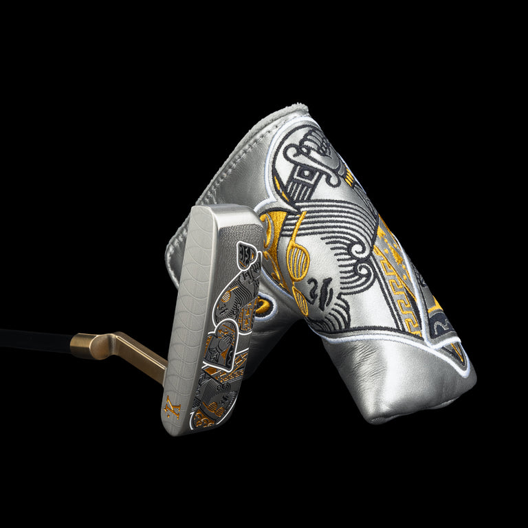 KING OF HEARTS HANDSOME ONE LEFT HANDED TOUR SATIN PUTTER
