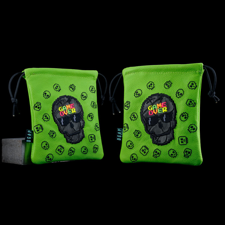 REAL DEAL GAME OVER CINCH SACK GREEN