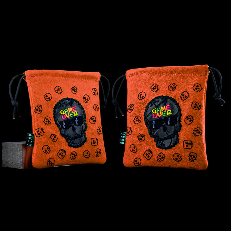 REAL DEAL GAME OVER CINCH SACK ORANGE