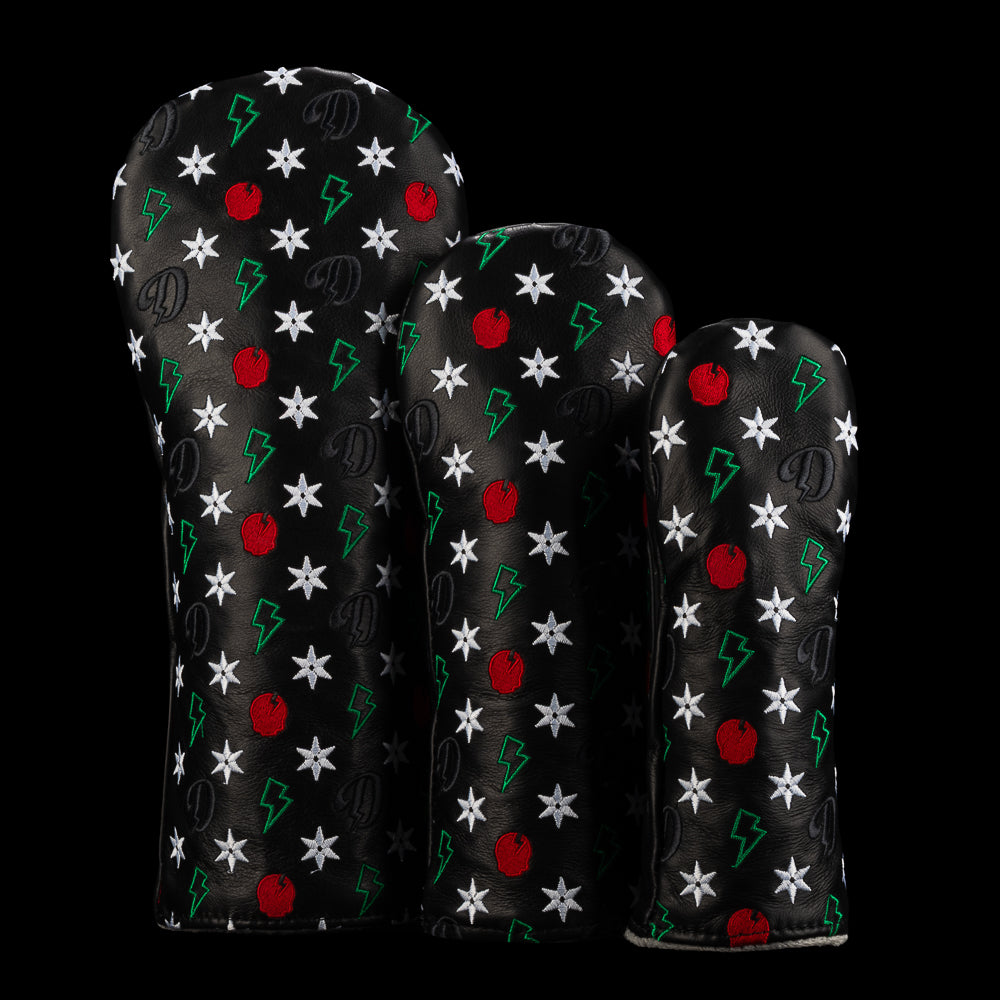 REAL DGAP MONOGRAM 3PC SET BLACK