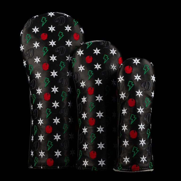REAL DGAP MONOGRAM 3PC SET BLACK