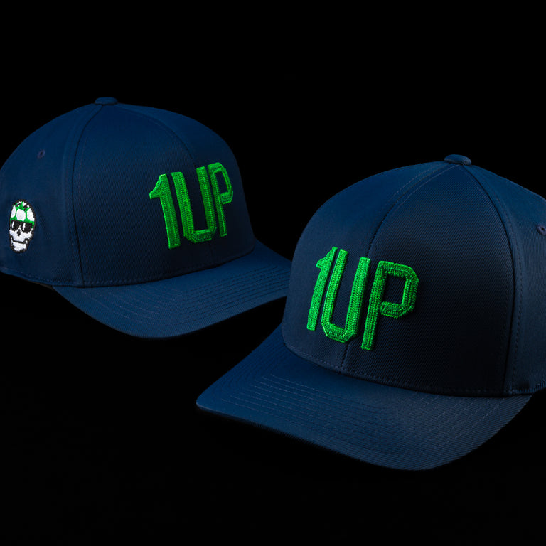 1UP G/FORE FLEX FIT 110 NEON GREEN HAT