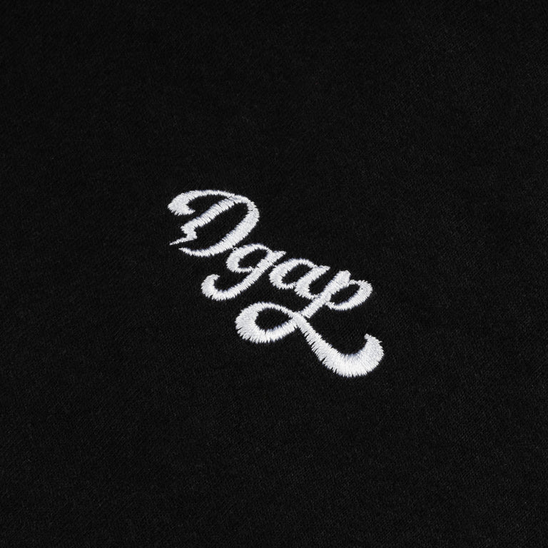 DGAP SCRIPT BLACK LONG SLEEVE TSHIRT