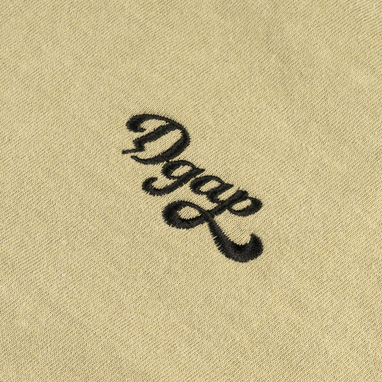 DGAP SCRIPT KHAKI LONG SLEEVE TSHIRT