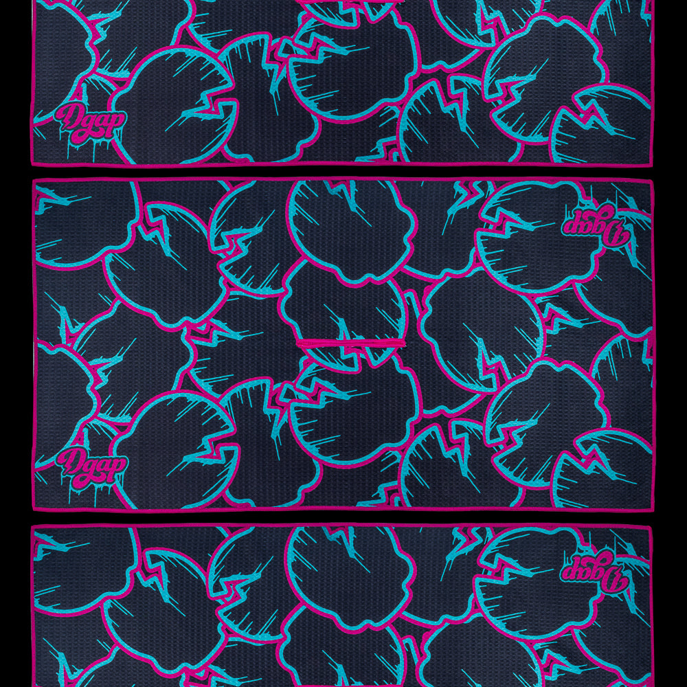 STACKED DGAP DRIPPING SKULL TOWEL