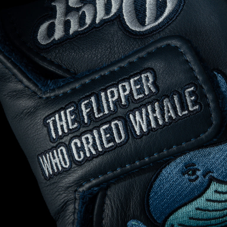 REAL FLIPPER WHO CRIED WHALE BLUE MALLET