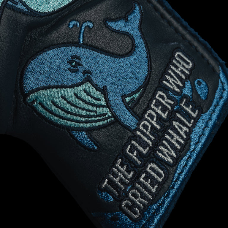 REAL FLIPPER WHO CRIED WHALE BLUE BLADE