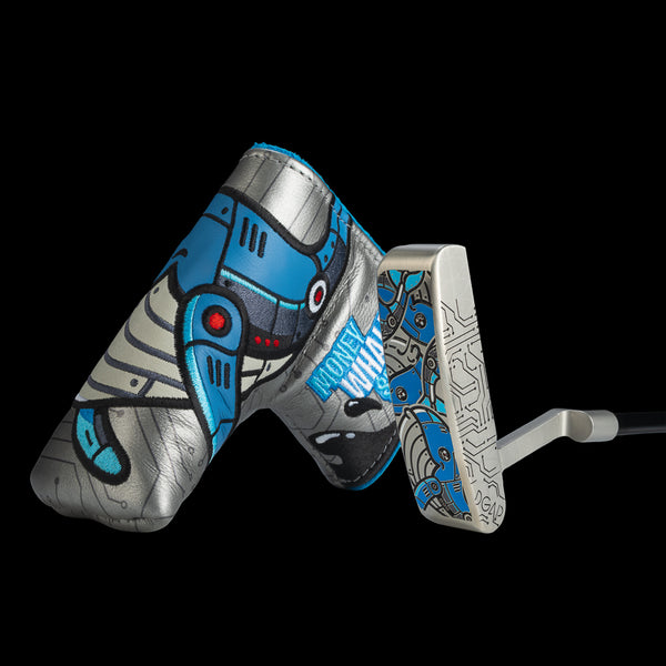 ROBO WHALE HANDSOME ONE BLUE PUTTER
