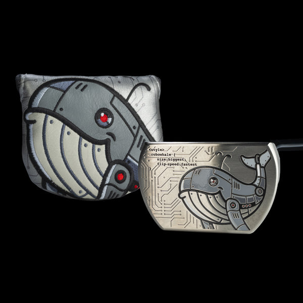 ROBO WHALE BOSS 2.0 GREY PUTTER