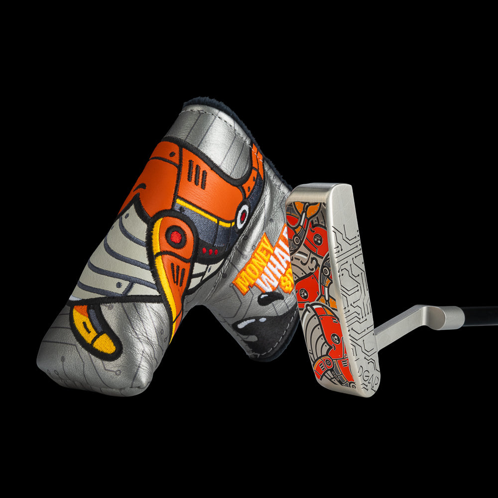 ROBO WHALE HANDSOME ONE ORANGE PUTTER