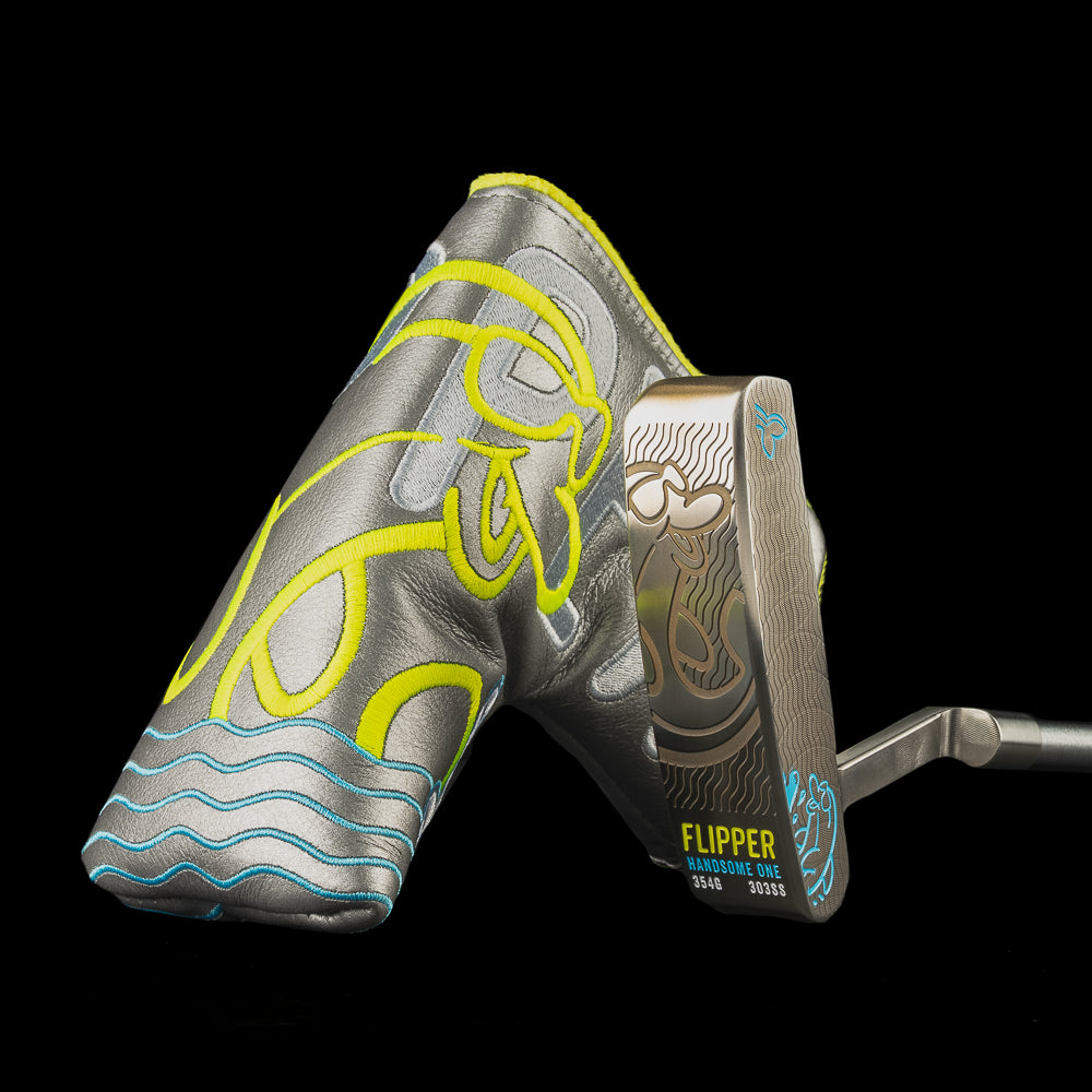 HANDSOME ONE FLIPPER PUTTER YELLOW