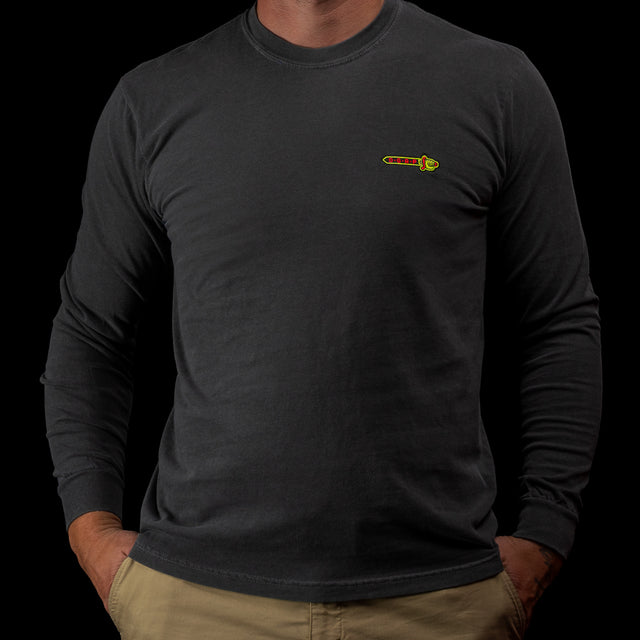 THE KINGS SWORD BLACK LONG SLEEVE TSHIRT