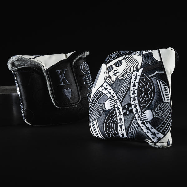 SUICIDE KING BLACK AND GREY MALLET