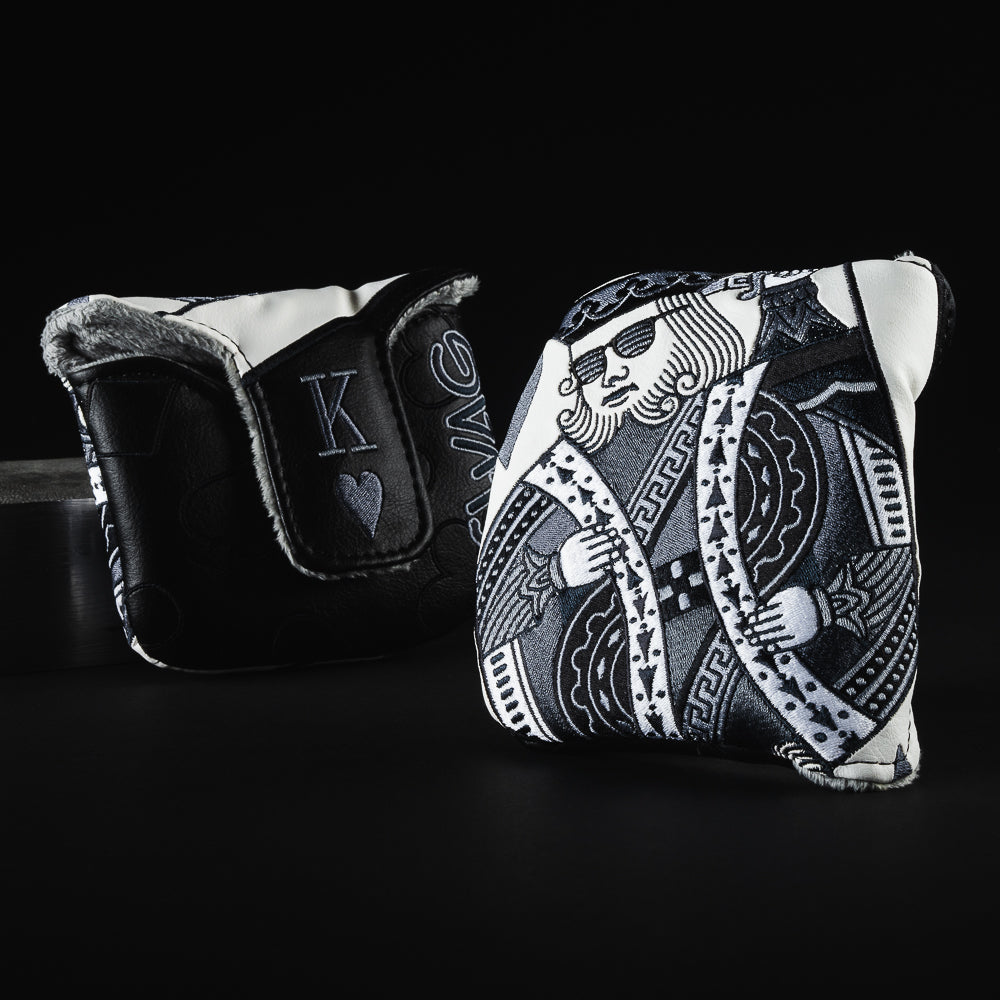 SUICIDE KING BLACK AND GREY MALLET