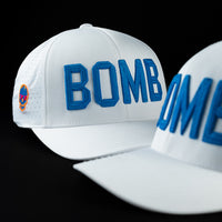 WHITE BOMB G/FORE PERFORATED CAP