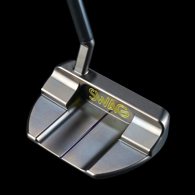 STACKED SKULLS GRAPHITE PVD BOSS PUTTER