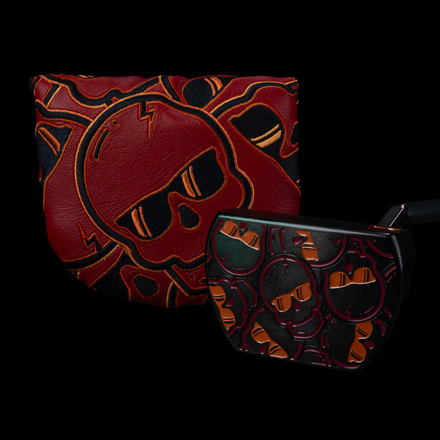 STACKED SKULLS RAINBOW PVD BOSS PUTTER