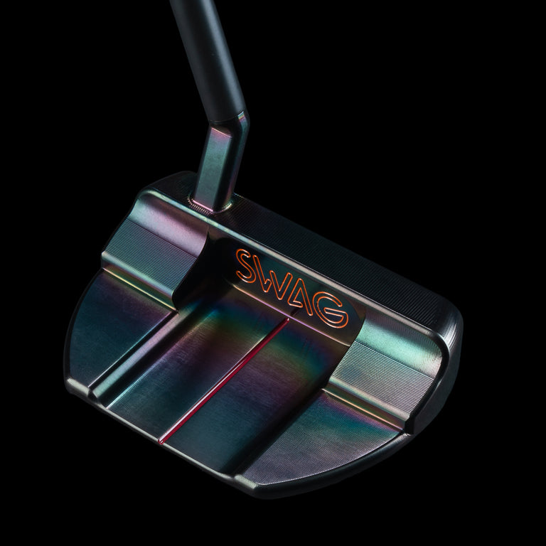 STACKED SKULLS RAINBOW PVD BOSS PUTTER