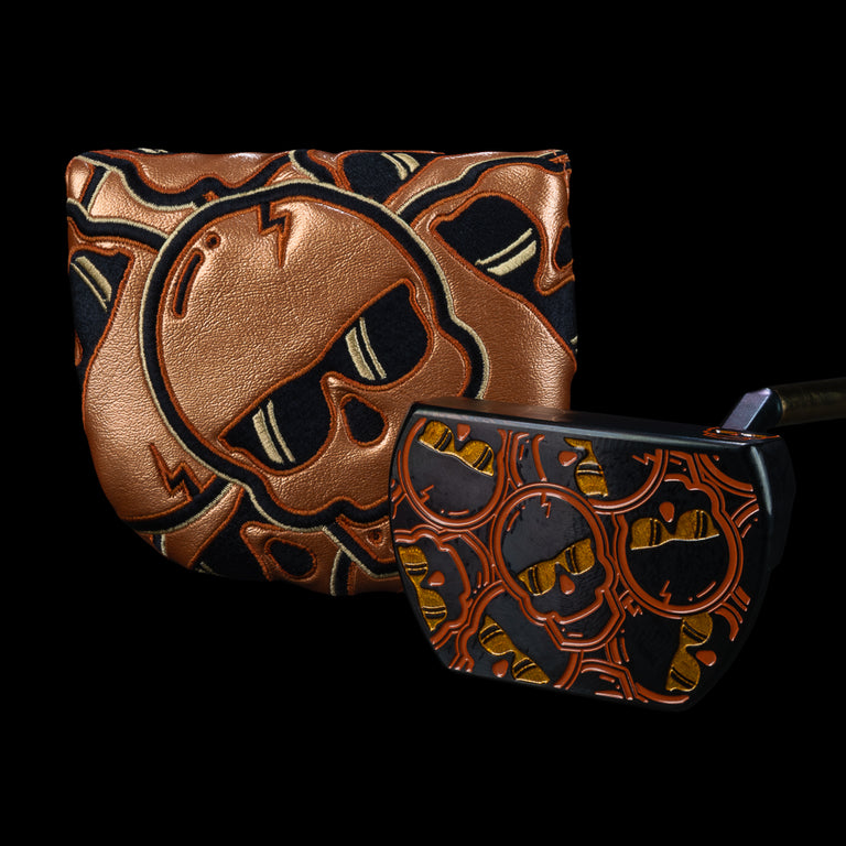 STACKED SKULLS RAINBOW PVD BOSS PUTTER