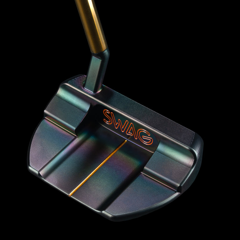 STACKED SKULLS RAINBOW PVD BOSS PUTTER