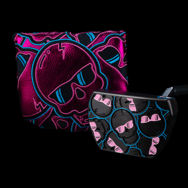 STACKED SKULLS ORB PVD BOSS PUTTER