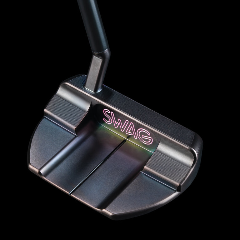 STACKED SKULLS ORB PVD BOSS PUTTER
