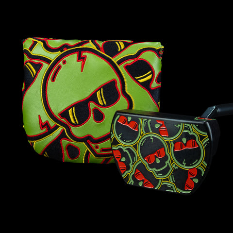 STACKED SKULLS RAINBOW PVD BOSS PUTTER