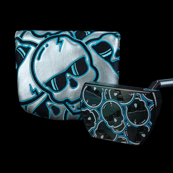 STACKED SKULLS RAINBOW PVD BOSS PUTTER