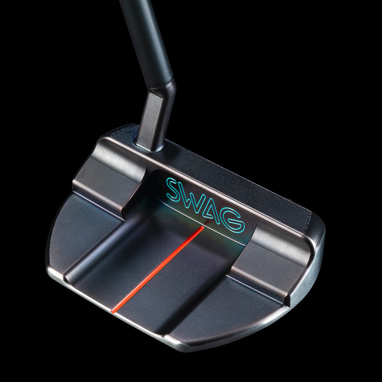STACKED SKULLS ORB PVD BOSS PUTTER
