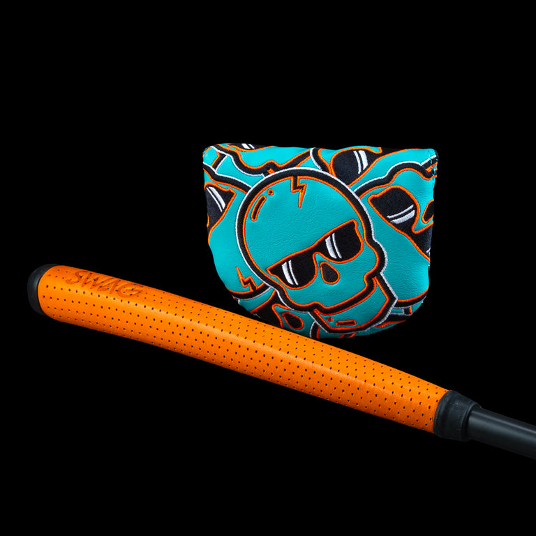 STACKED SKULLS ORB PVD BOSS PUTTER