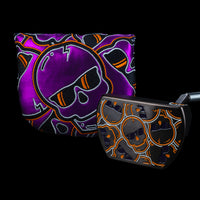 STACKED SKULLS ORB PVD BOSS PUTTER