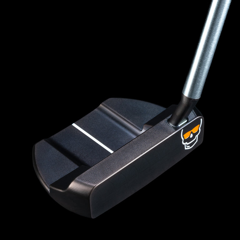 STACKED SKULLS ORB PVD BOSS PUTTER