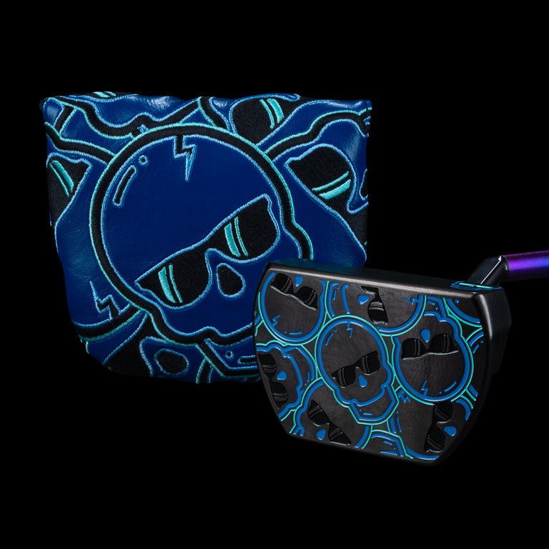 STACKED SKULLS RAINBOW PVD BOSS PUTTER
