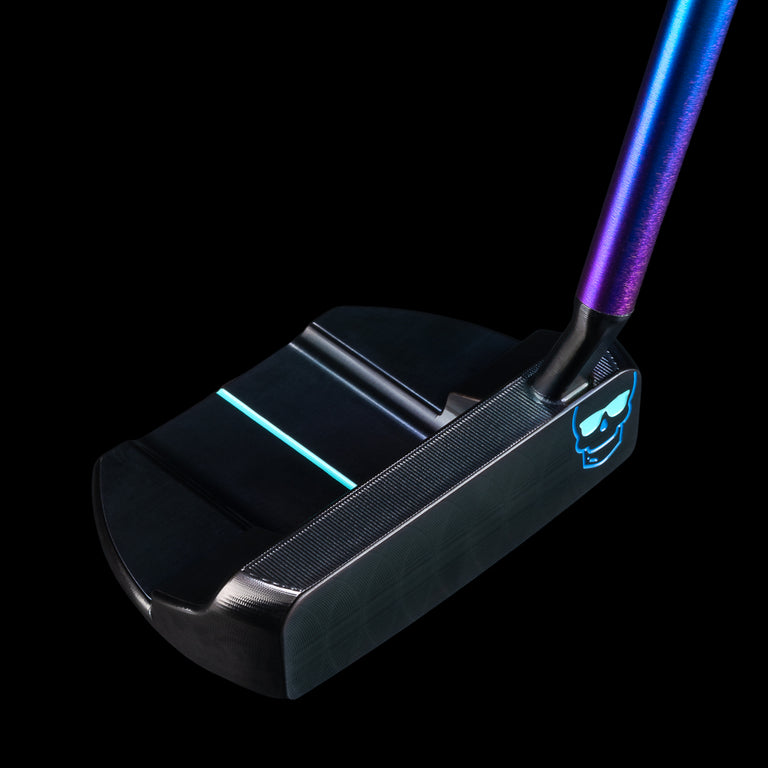 STACKED SKULLS RAINBOW PVD BOSS PUTTER