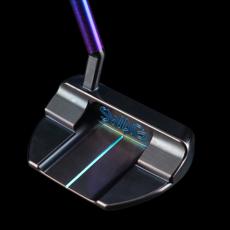 STACKED SKULLS RAINBOW PVD BOSS PUTTER