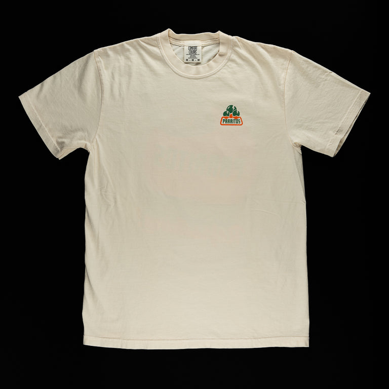 PARRITOS KHAKI COTTON T-SHIRT