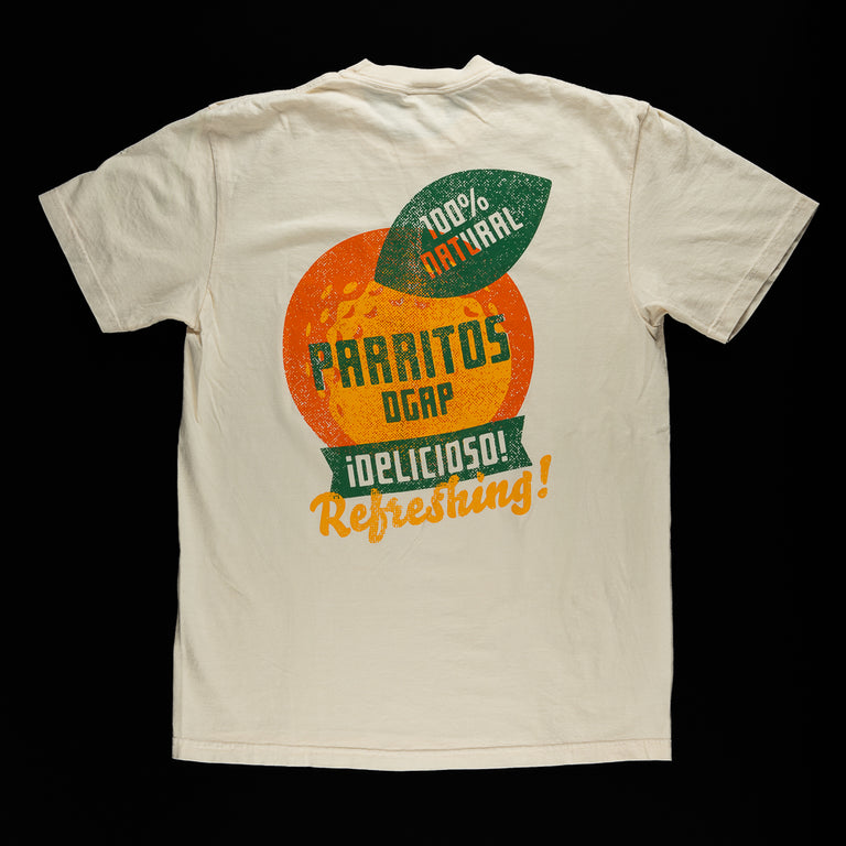 PARRITOS KHAKI COTTON T-SHIRT