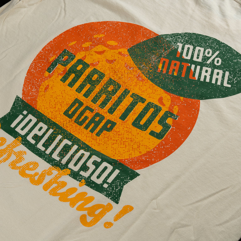 PARRITOS KHAKI COTTON T-SHIRT