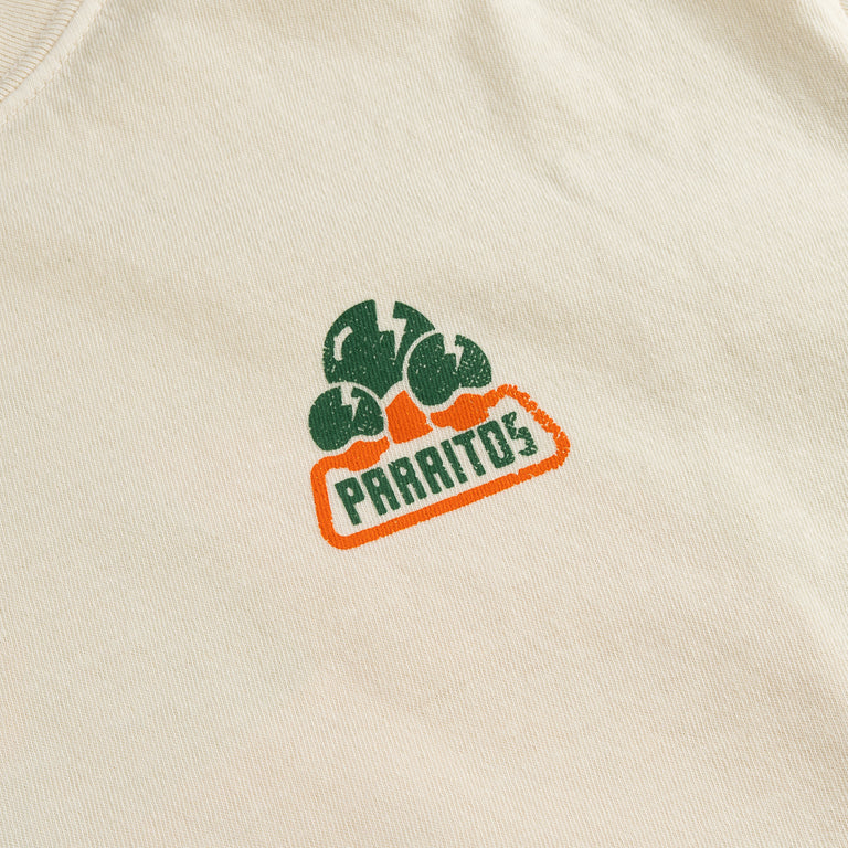 PARRITOS KHAKI COTTON T-SHIRT