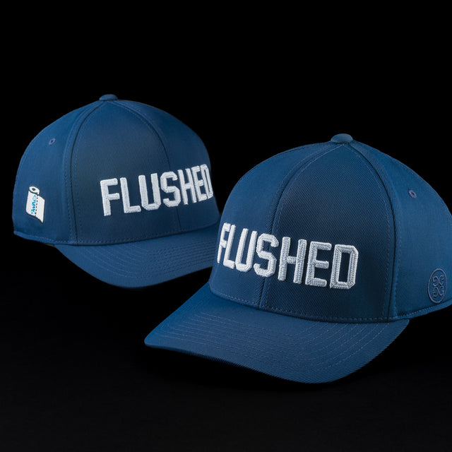 NAVY FLUSHED G/FORE 110 FLEX FIT CAP