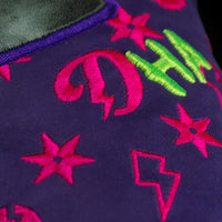 Real Defaced DGAP Skulls Purple 2pc set