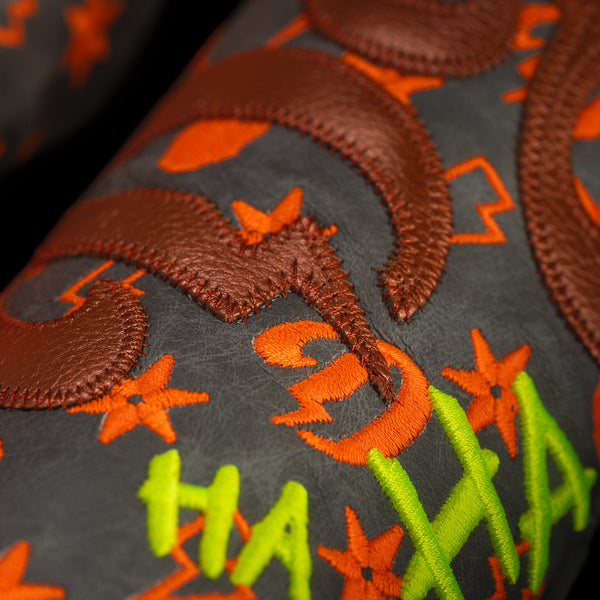 Real Defaced DGAP Skulls Orange 2pc set