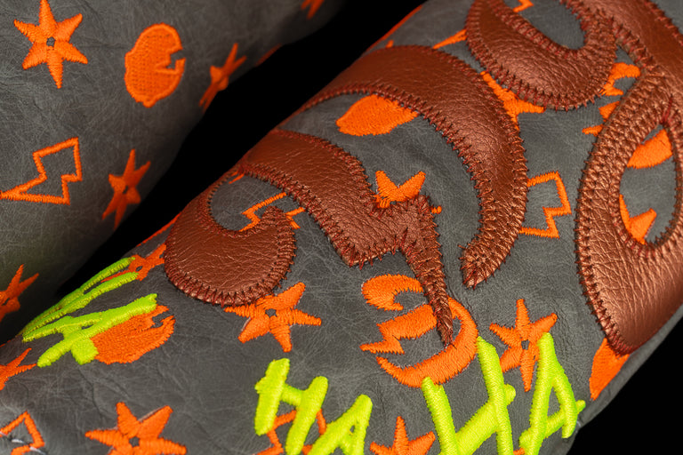 Real Defaced DGAP Skulls Orange 2pc set