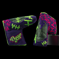 Real Defaced DGAP Skulls Purple Blade Cover