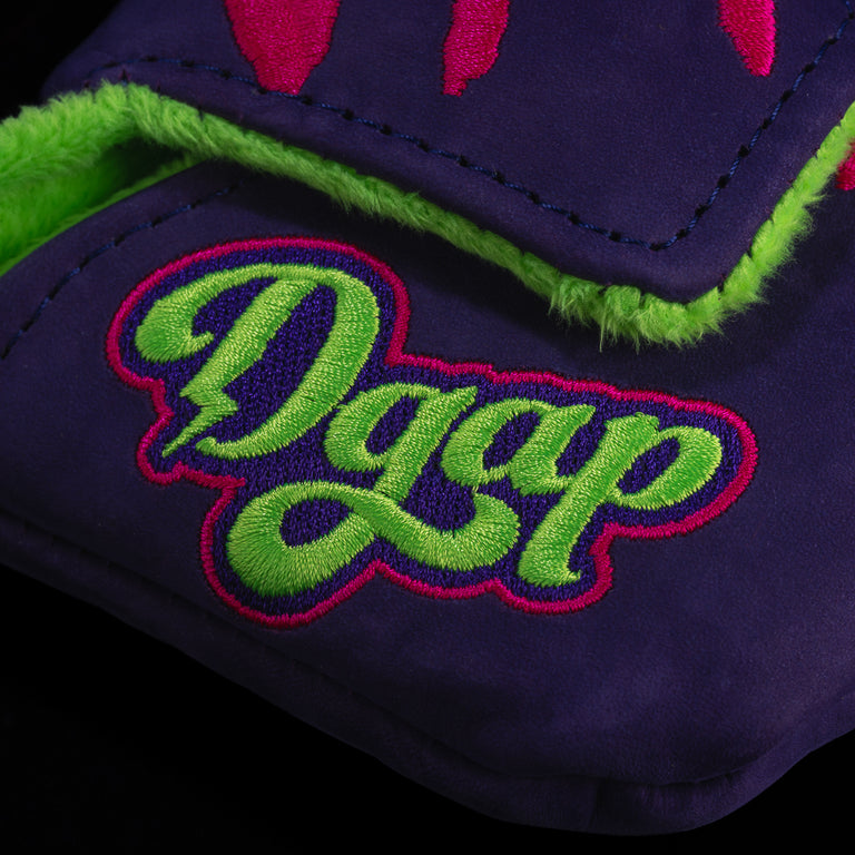 Real Defaced DGAP Skulls Purple Mallet Cover